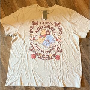 Disney‎ Stop & Smell the Flowers Women's XL New With Tags